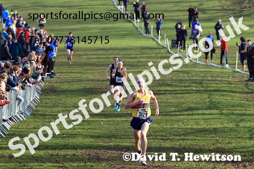Senior Men, 2024 CAU Inter Counties Cross Country Champs., Wollaton Park, Nottingham. Photo: David T. Hewitson/Sports for All Pics